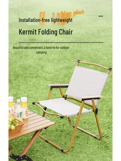 Portable Folding Outdoor Chair: Ideal for Camping, Picnic, Fishing, Beach, and More