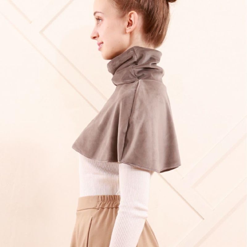 Wärmender Hals und Schulter, hoch, ohne Wärme, Hals, Einheitsgröße, passt den meisten [Beautiful Women's Habits] Wärmer, Damen, Hals, Kühlung, Cape, Zugluft,