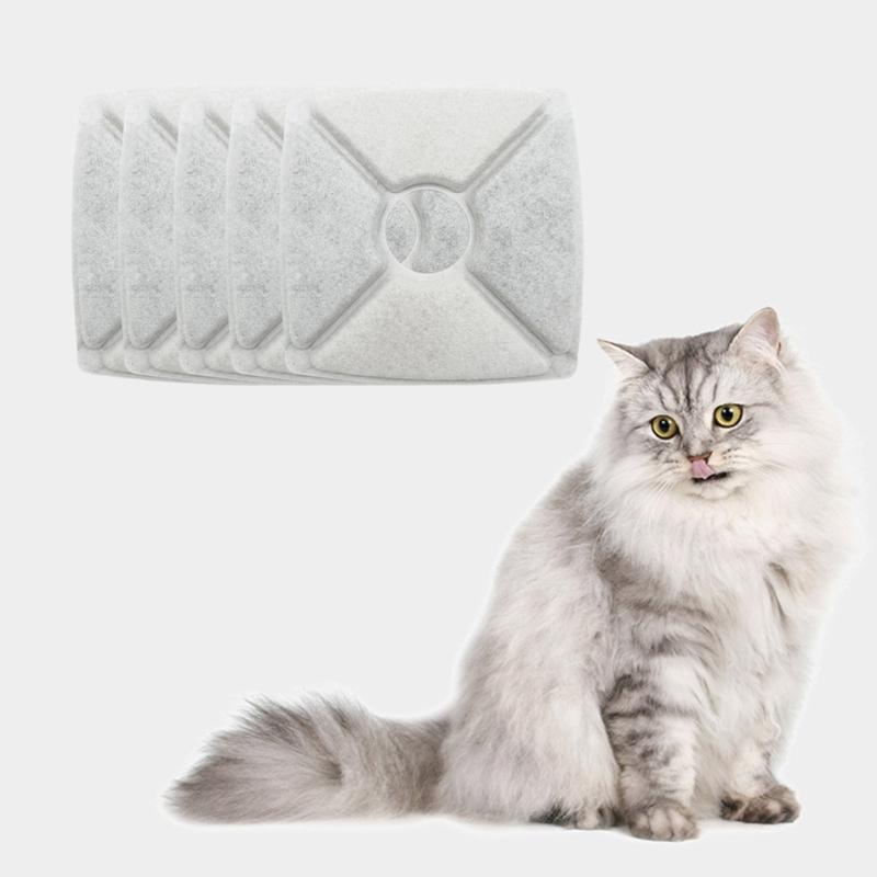 10 Pack Replacement Filters For Pet Fountain Unique Square Double Filtration Double Filtration Replacement