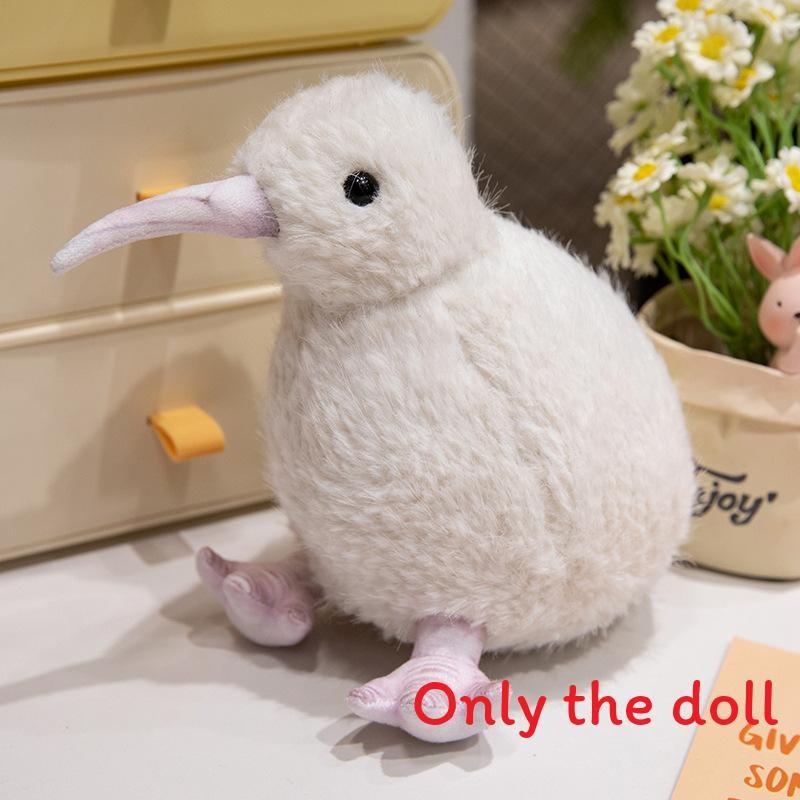 Cute Creative Kiwi Long Mouth Bird Doll Plush Toy For Kids Decoration Room
