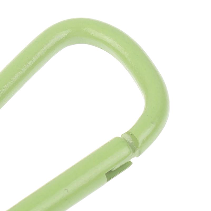 5 Stücke Aluminiumlegierung Bunte Karabinerschnallen Campingausrüstung Rucksackschnalle Wasserflasche Hängeschnalle Karabinerhaken Schlüsselanhänger