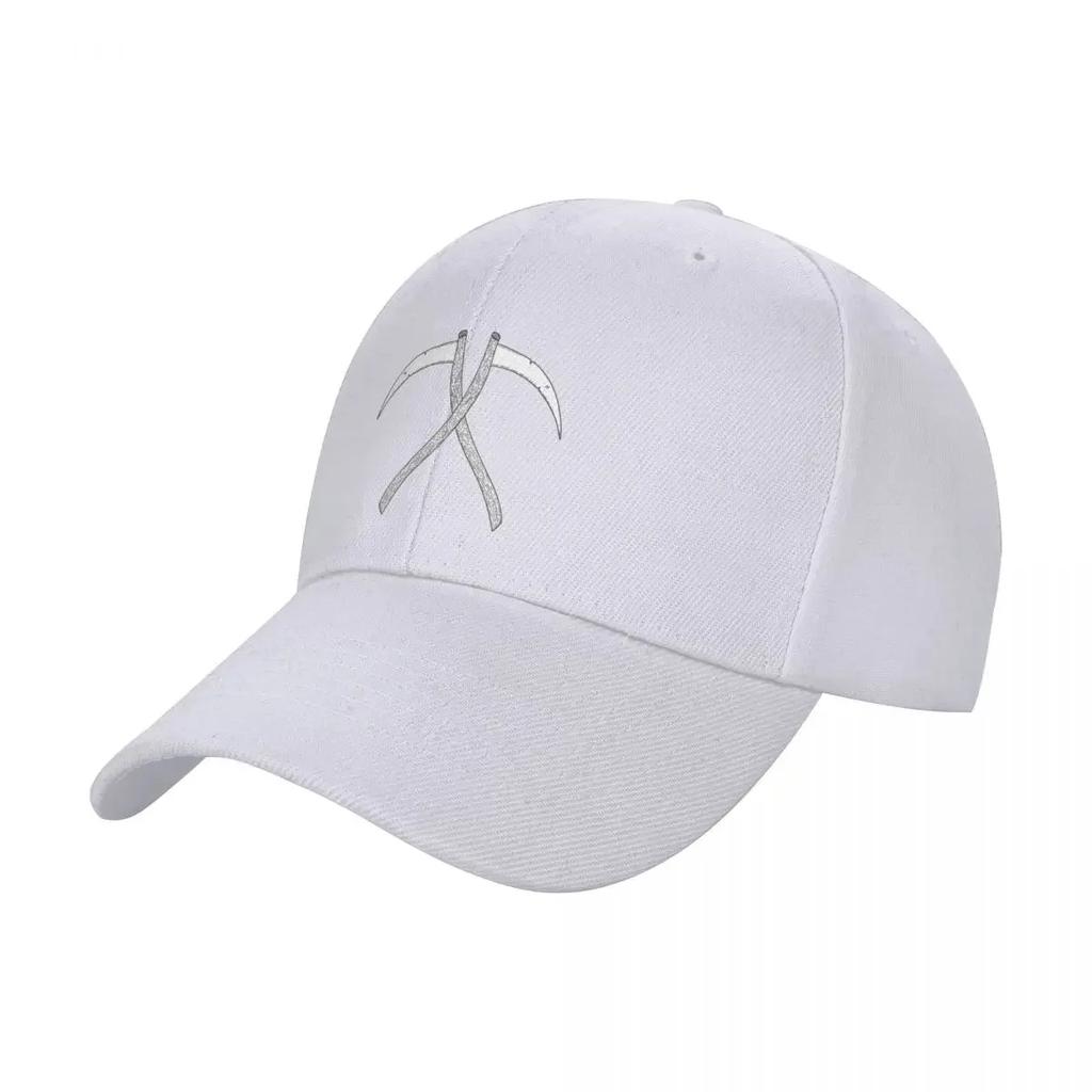 Crossed Scythes Baseball Cap Hat Baseball Cap Wild Ball Hat Snapback Cap Beach Hat Womens Beach Outlet Unisexs