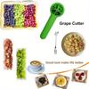 2 Pcs ,Tomato Slicer, Grape Slicer, Strawberry And Cherry Tomato Uniform Cutter, Fruit Cutting Tool, Amazing Fruit Divider.