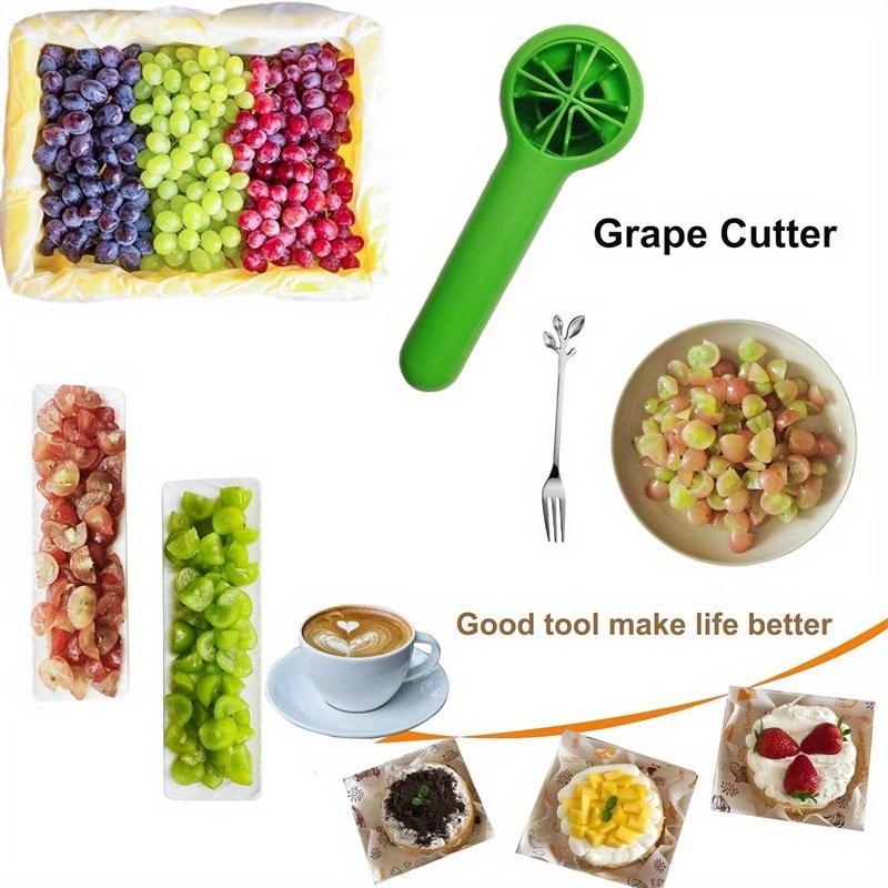 2 Pcs ,Tomato Slicer, Grape Slicer, Strawberry And Cherry Tomato Uniform Cutter, Fruit Cutting Tool, Amazing Fruit Divider.