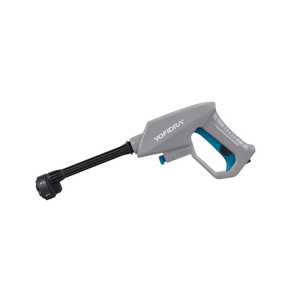 Yofidra 100BAR Elektrischer Hochdruckreiniger mit faltbarem 15L Tank Autowaschen Garten Wasserspritzpistole Für Makita 18V Akku Pin