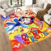Digital Circus Area Rug Design for Study Room Dormitory Kitchen Living Rooms Anti-slip Rug Decorate Offices
