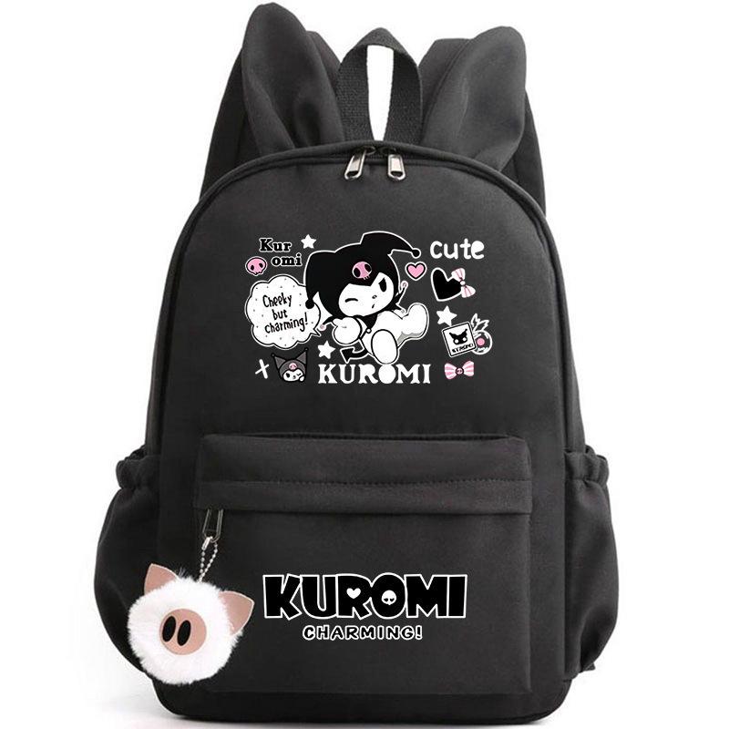 Cute Cartoon Printed Rabbit Ear Backpack Primary School Bag Fashion Casual Small Schoolbag Cat backpack
