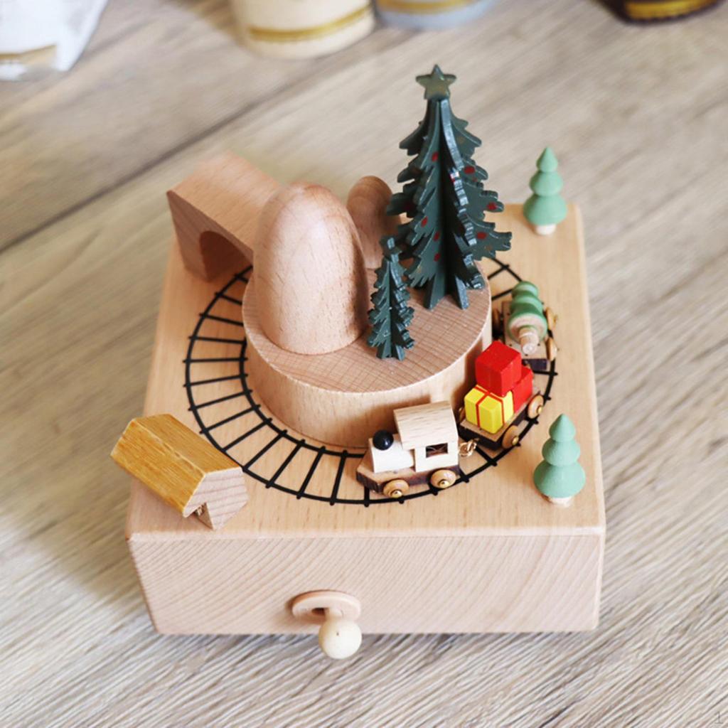Music Box for Home Accent Table Centerpiece Decorative Piece Living Room Gifts