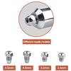YWHWLX Riveter Rivet Nut Electric Rivet Nut Rivet Hand Riveter with Hex Tool, Gun, Gun, Tool, Wrench, 2.4mm/3.2mm/4.0mm/4.8mm (Black-02)