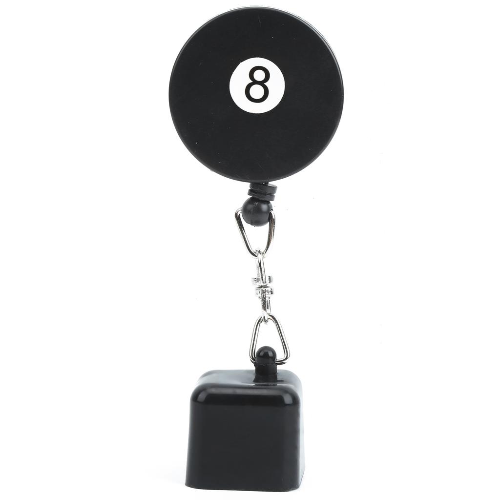 Billiards Snooker Pool Cue Chalk Holder with Belt Clip Retractable Pool Table Accessories