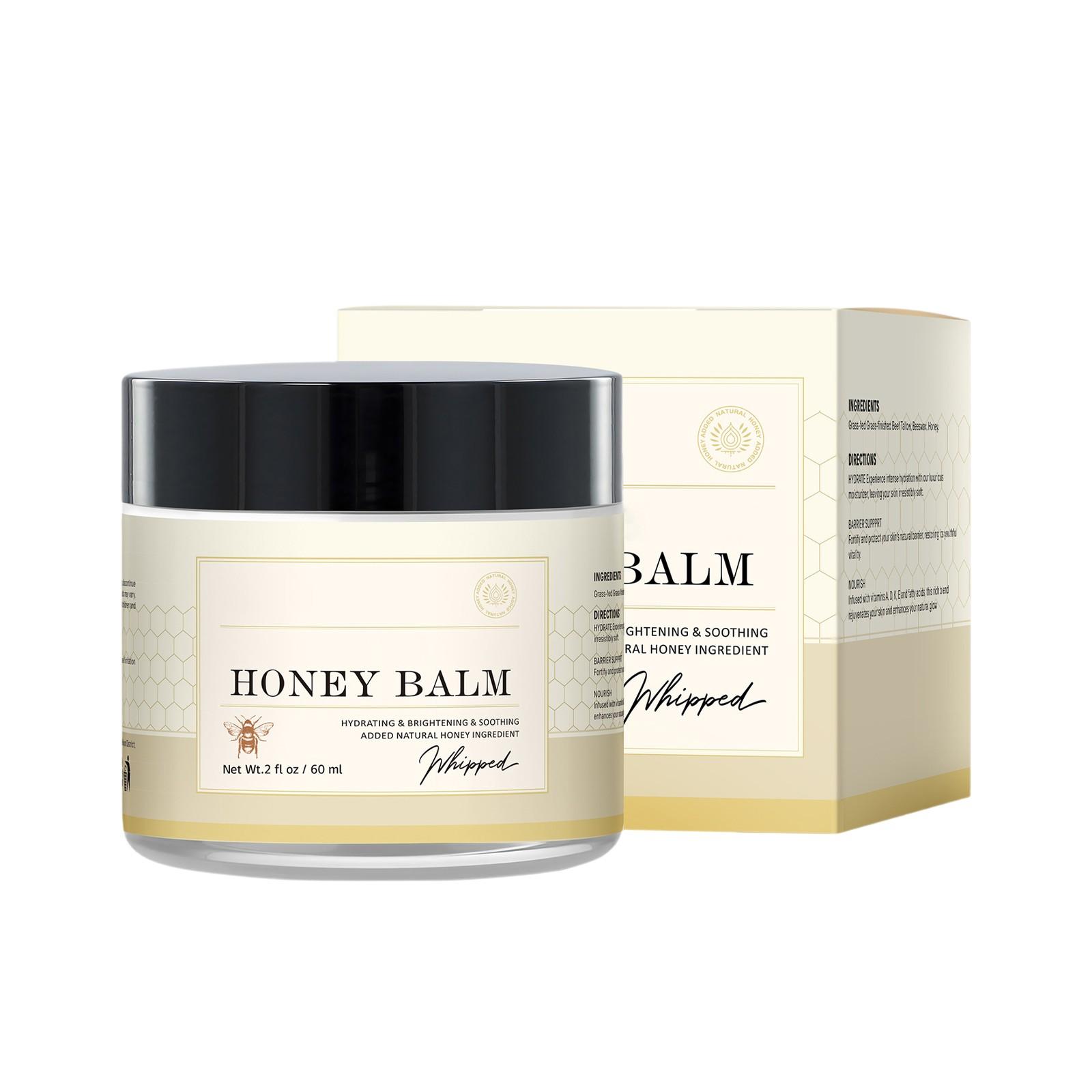 

Масло Ши, медовый бальзам для тела, масло ши, выращенное на травяном откорме, органический мед - натуральный увлажняющий крем для сухой, чувствительной кожи лица и тела для мужчин и женщин One Size