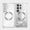 Original Plating For Magsafe Magnetic Case For Samsung Galaxy S26 S25 Edge S24 S23 S22 S21 Ultra Plus FE Clear TPU Soft Cover
