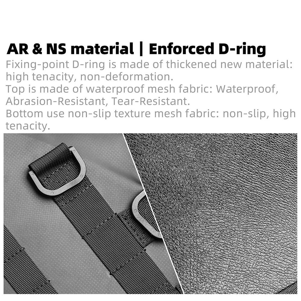 Motorcycle Rearseat Side Bag Base Portable Motor Accessory Universal Motorcross Rear Side Bag Base
