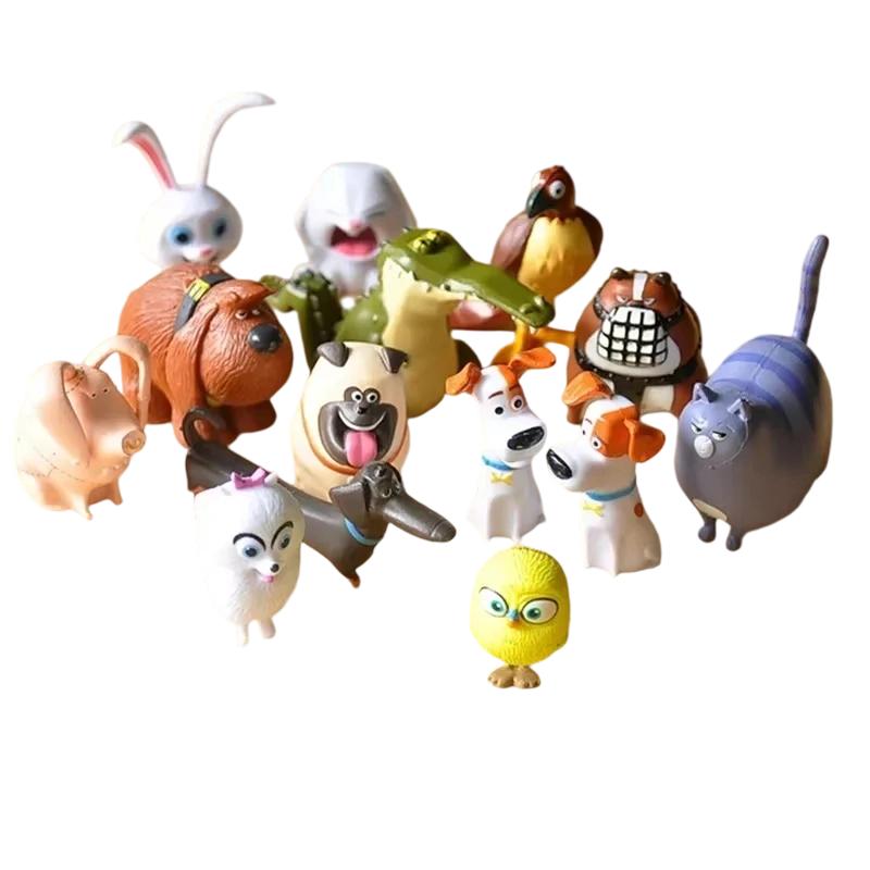 New Amazing 12Pcs/Set Zootopia Animals Action Figure Toys Rabbit Judy Hopps Fox Nick Wilde Movie Kids Gift Collection Figures