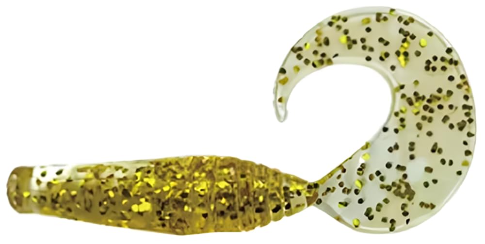 Water Land Grab Glitter G-Rex 4-inch Clear/Gold