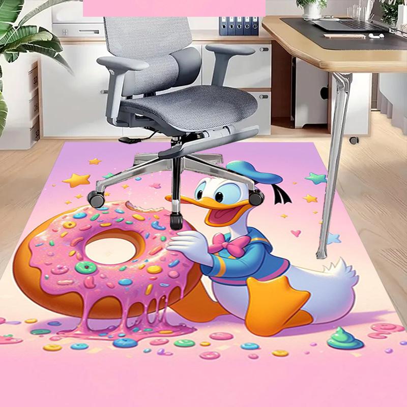 Donald Duck'S Sweet Adventure Carpet For Playroom Bedroom Living Room Sofa Home Decorkids Game Area Rug Nonslip Floor Mat