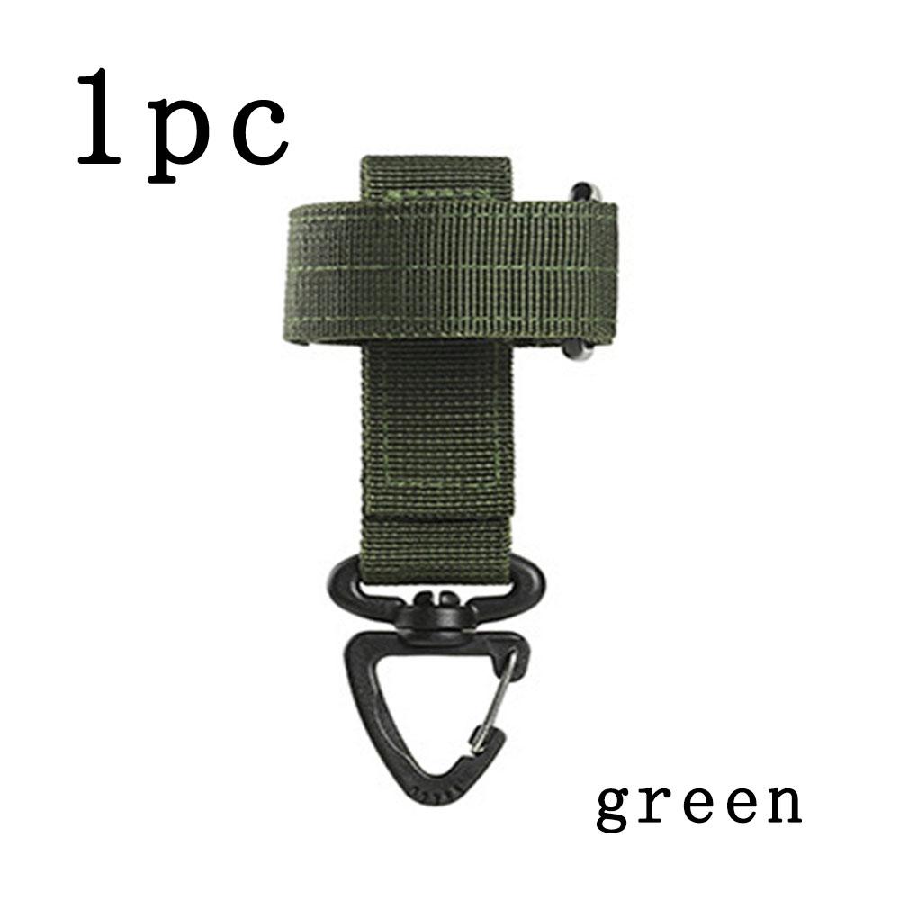 1/2pcs new multi-purpose tactical gloves buckle hook ventilator military rope climbing outdoor storage adjust camping hanging