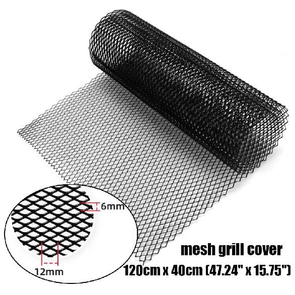 Aluminum Alloy Mesh Grill Cover Car Bumper Fender Hood Vent Grille Net 47  x15