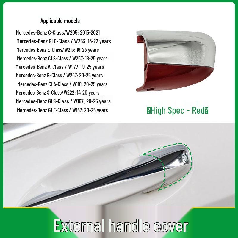 

Mercedes Exterior Door Handle Key Cover for W205, W213, W222, W167 Models (Part No. 0997661700)