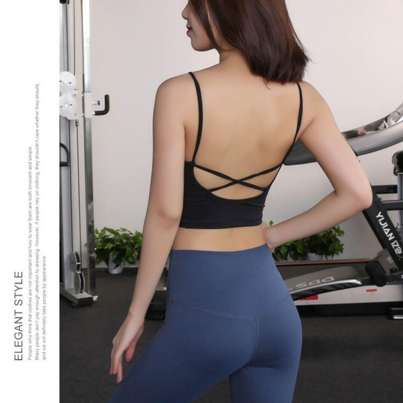 

Yoga Shape Fixing Beauty Back Bar Autumn and Winter Sports Bra S Black No Deduction