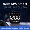 Portable Car Head Up Display HUD GPS Digital Speedometer Digital Speedometer  Car Accessories