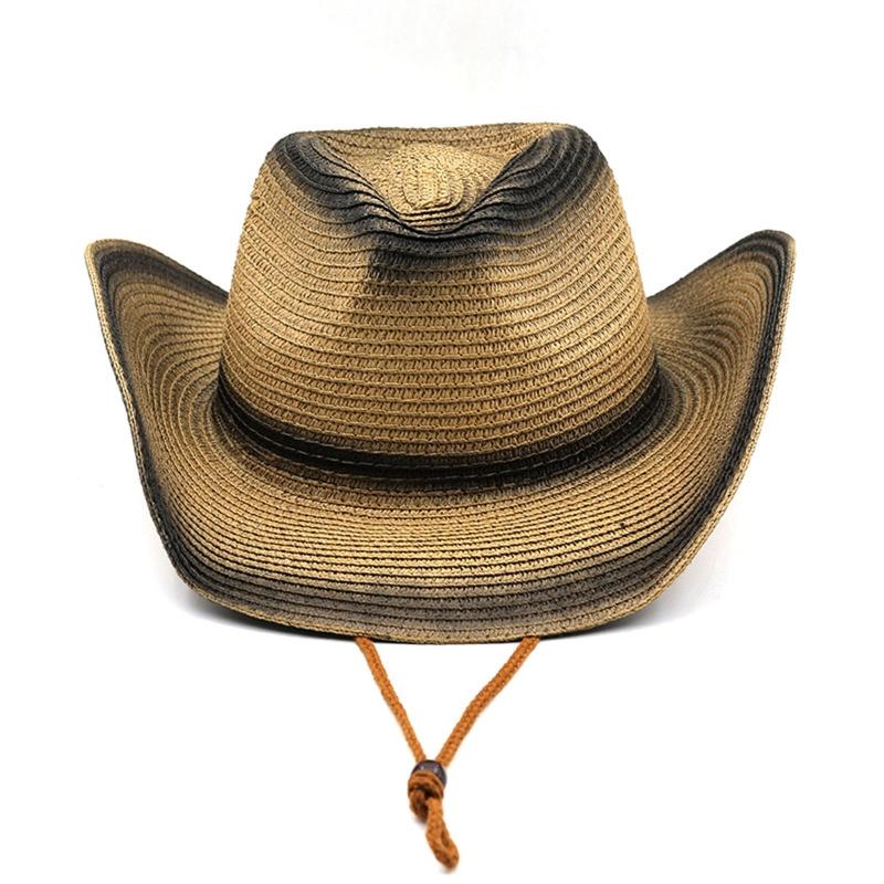 Trendy Unisex Fashion Summer Casual Fashion Beach for Sun Straw Panama Jazz Hat