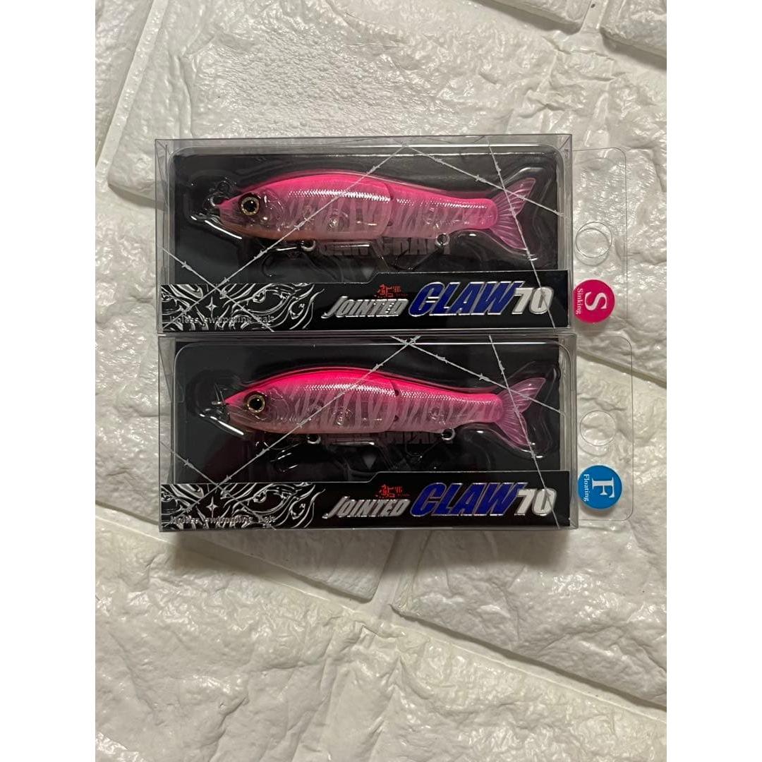 Used Suzu Pink Tiger JOINTEDCLAW 70 Type-F/S Set of 2