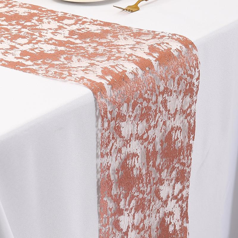 Rouleau de chemins de table fins en maille métallisée à paillettes 28x275cm, Décorations de table pour la maison, mariage, anniversaire, décorations de Noël