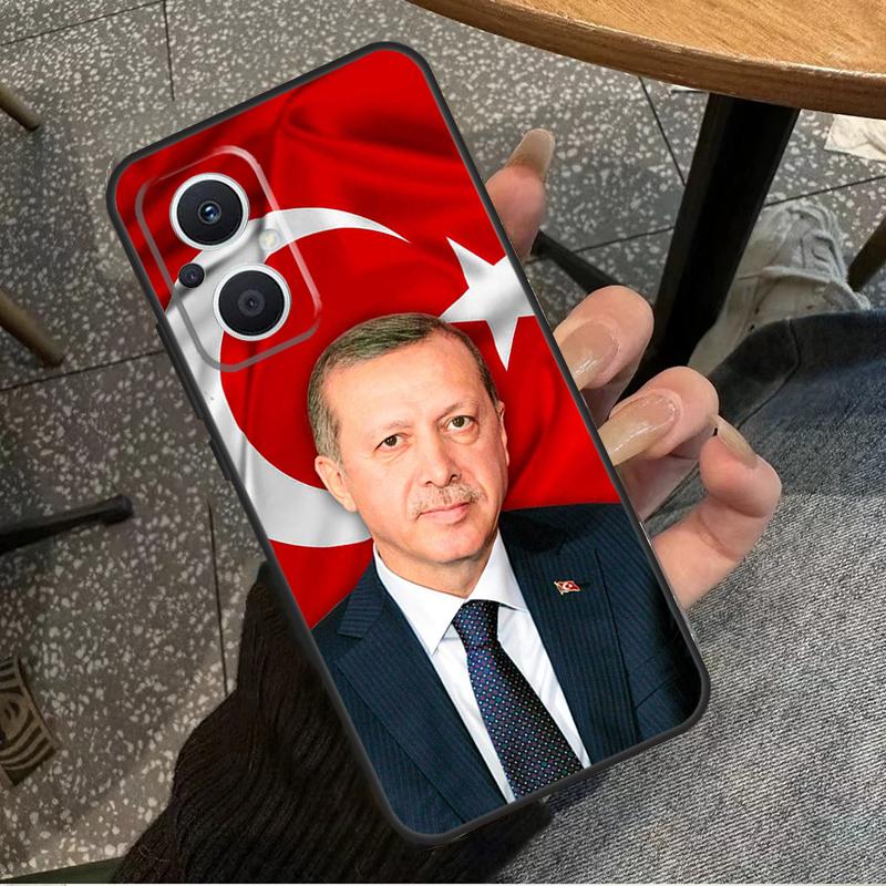 Turkey Recep Tayyip Erdogan For OPPO Reno 11F 12F 13F 14F 8T 10 11 12 13 14 Pro 8 7 Lite OPPO Find X8 X6 X5 X9 Pro Case