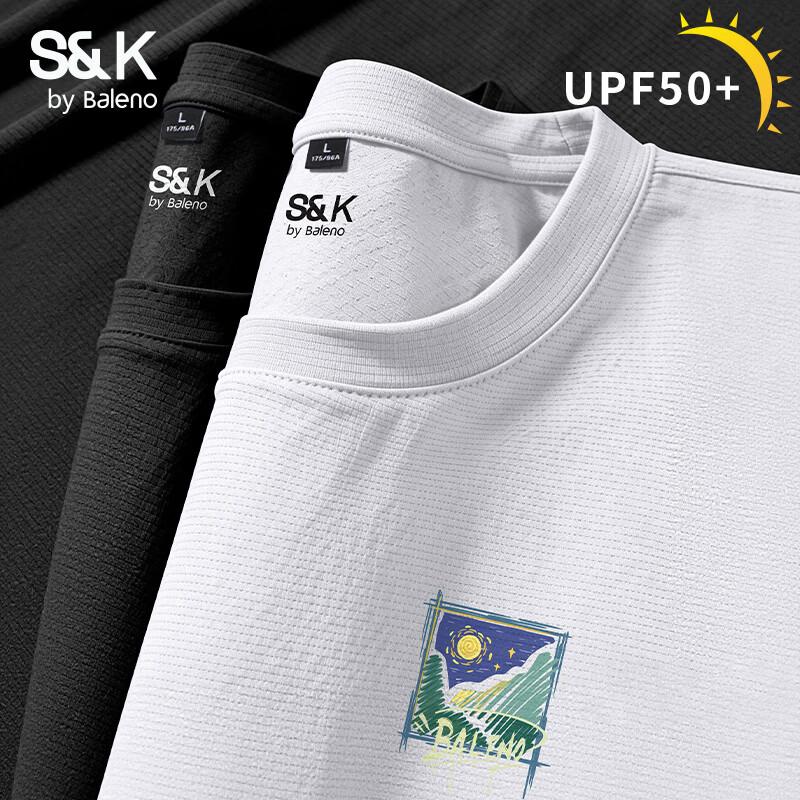 Baleno S&K Series Men s Summer Sun Protection Ice-Feel T-Shirt 2XL