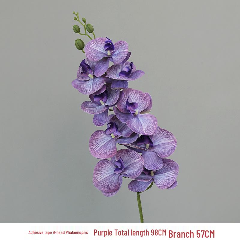Luxury Realistic Phalaenopsis Artificial Flower for Weddings and Home Décor