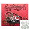 Gearwheel Cutting Dies Metal Stencil Decoration Home School Handmade