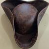 Leather Strap Skull Pirate Hat - Halloween & Role-Playing Gift