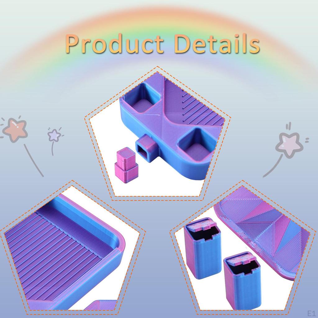 Diamond Art Tray Craft Supply Anti Scratch Accessory Bead Sorting Organizer for Nail Arts