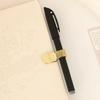 Retro Spring Pen Clip Heavy-Duty Notebook Pen Holder Metal Pen Clip  School Stationery