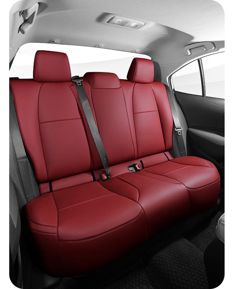 Pokrowce na siedzenia z prawdziwej skóry Toyota Corolla Cross – Pełne owinięcie, 24 modele, Kompatybilność całoroczna