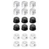 6pcs/9pcs Adjustable Desktop Cable Organizer Adhesive Cord Cable Organizer  Wire Organization