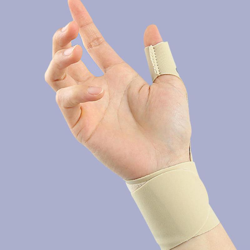 1Pcs Light Thin Thumb Tendon Sheath Wrist Guard Orthodontic Pressure Wrapped Wrist Guard Anti Sprain Thumb Protective Sleeve
