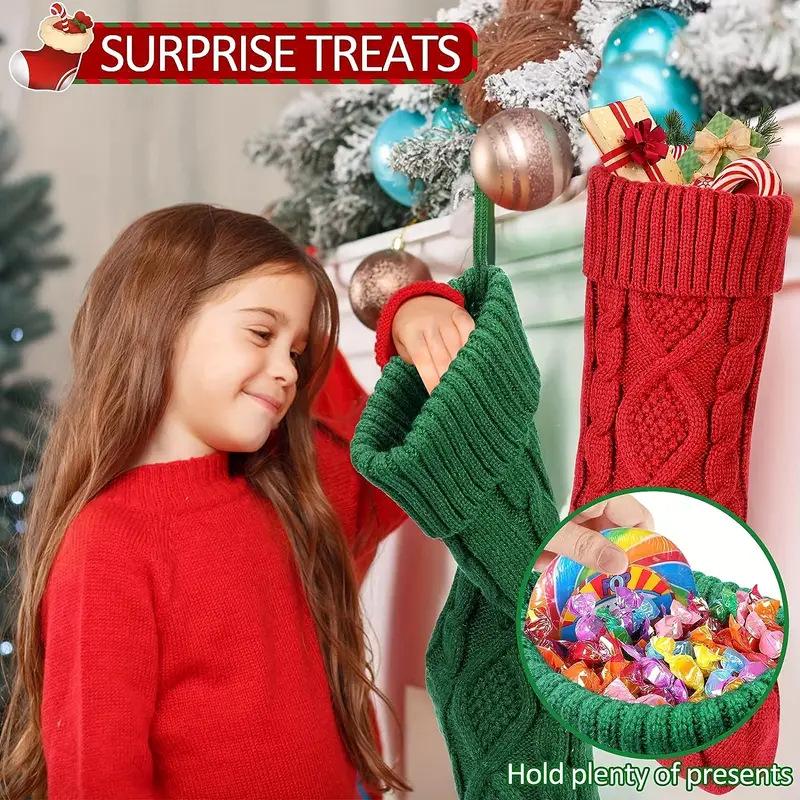 Custom Christmas Tree Decoration Large Stocking Christmas Craft Hanging Decoration for Christmas Socks Decoration Kids