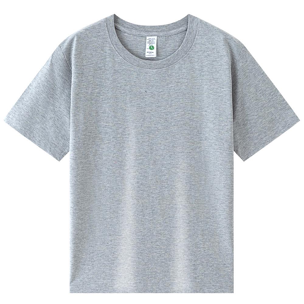 Men's 180g Cotton Short Sleeve Crew Neck Loose Fit T-Shirt