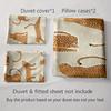 Leopard Silhouettes Design. Bedding Duvet Cover Sets Duvet Covers Pillowcases Gifts (1 * Duvet Cover 2 * Pillowcases, Without Duvet Insert)