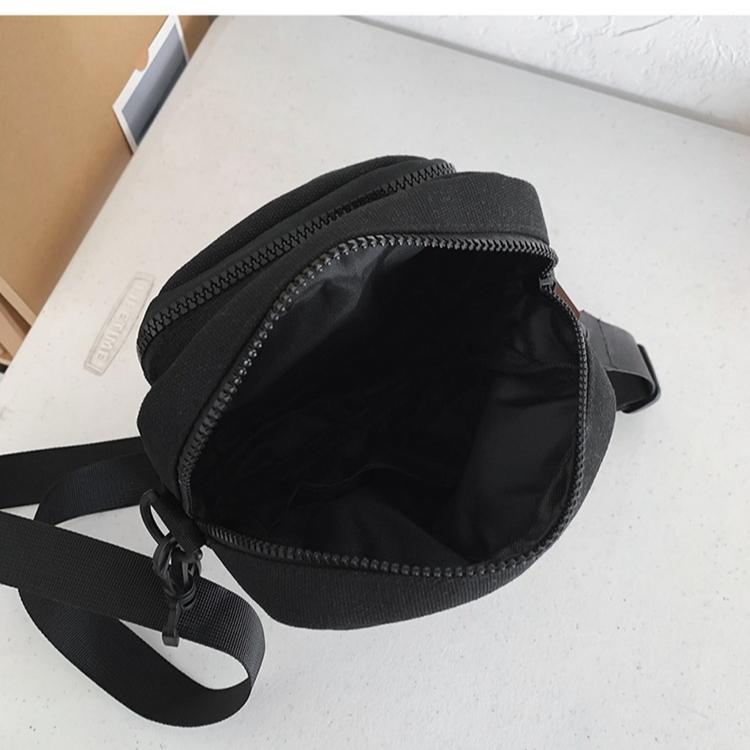 Повседневные мужские поясные сумки холщовые модные кошельки для монет многофункциональные — фото 6