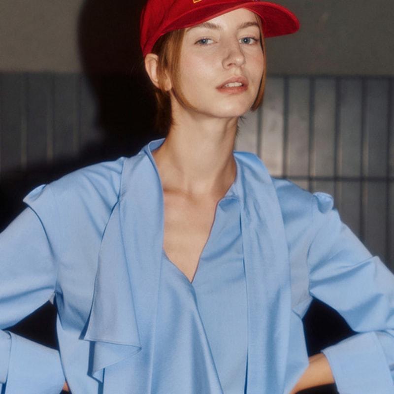 LOTS YOU lotsyou_Old Money Classic Ballcap Red