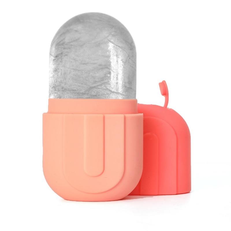 Silicone Ice Roller Mold for Face, Reusable Facial Ice Mold for Skin Depuffing, Face Massage & Pore Tightening