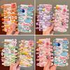 Children's Hair Clips 2026 New Model Handmade Cartoon Design Girls' Cute Baby Hair Clips for Bangs and Fringe Hair Accessories