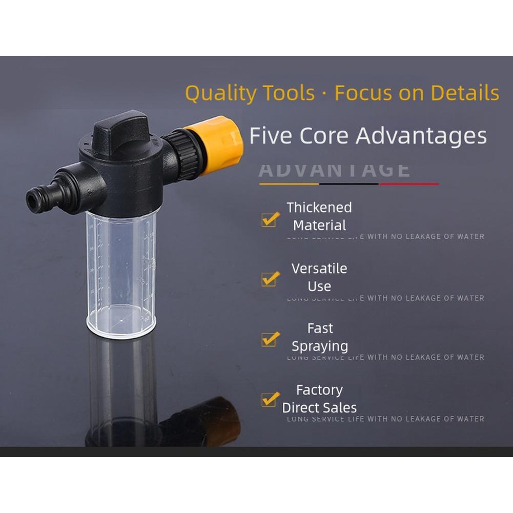 Adjustable Knob Feature Car Wash Tool Foam Sprayer Quick Connect Nozzle