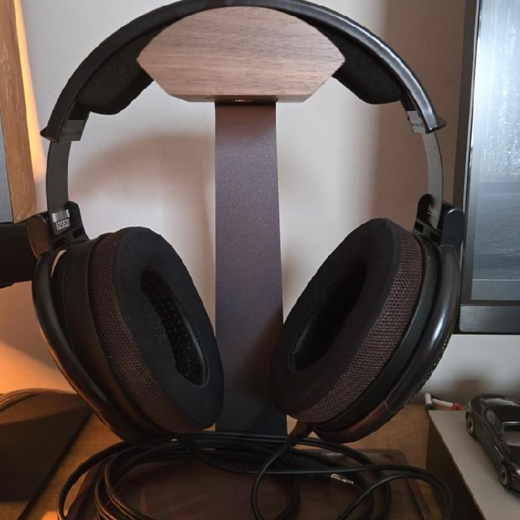 Wooden Headphone Stand Rack Space Saving Desktop Stand Display Earphone Mount Hanger Headset Support Stand Accessories