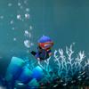 Resin Aquarium Mini Floating  Diver Fine Craftsmanship Exquisite Details Fish Tank Layout Prop Underwater World Ornaments