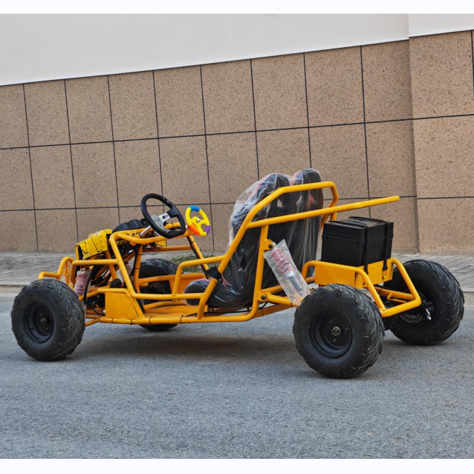 New 800W Electric All-Terrain Two-Seater Kids & Adult Beach Buggy Kart ATV/UTV