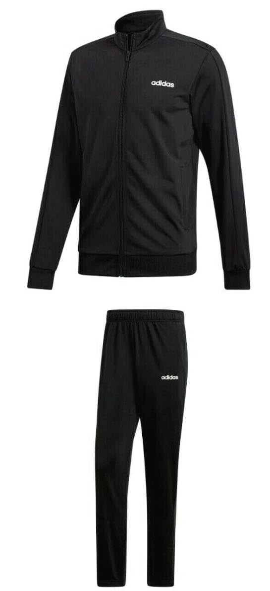 

Adidas MTS Basic Спортивный костюм Размер FRW21 Комплект, M, Черный/Черный (ДВ2470)